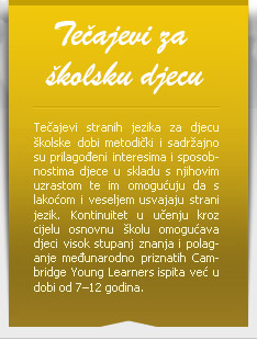 Škola stranih jezika za djecu